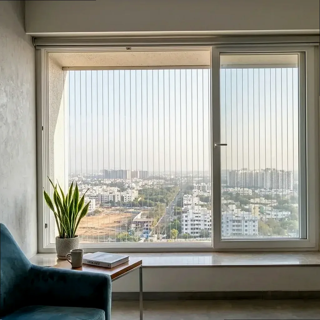 Window Safety Nets site context for Alliance Humming Gardens