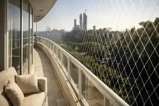 Balcony Safety Nets site context for BBCL Villa Haven