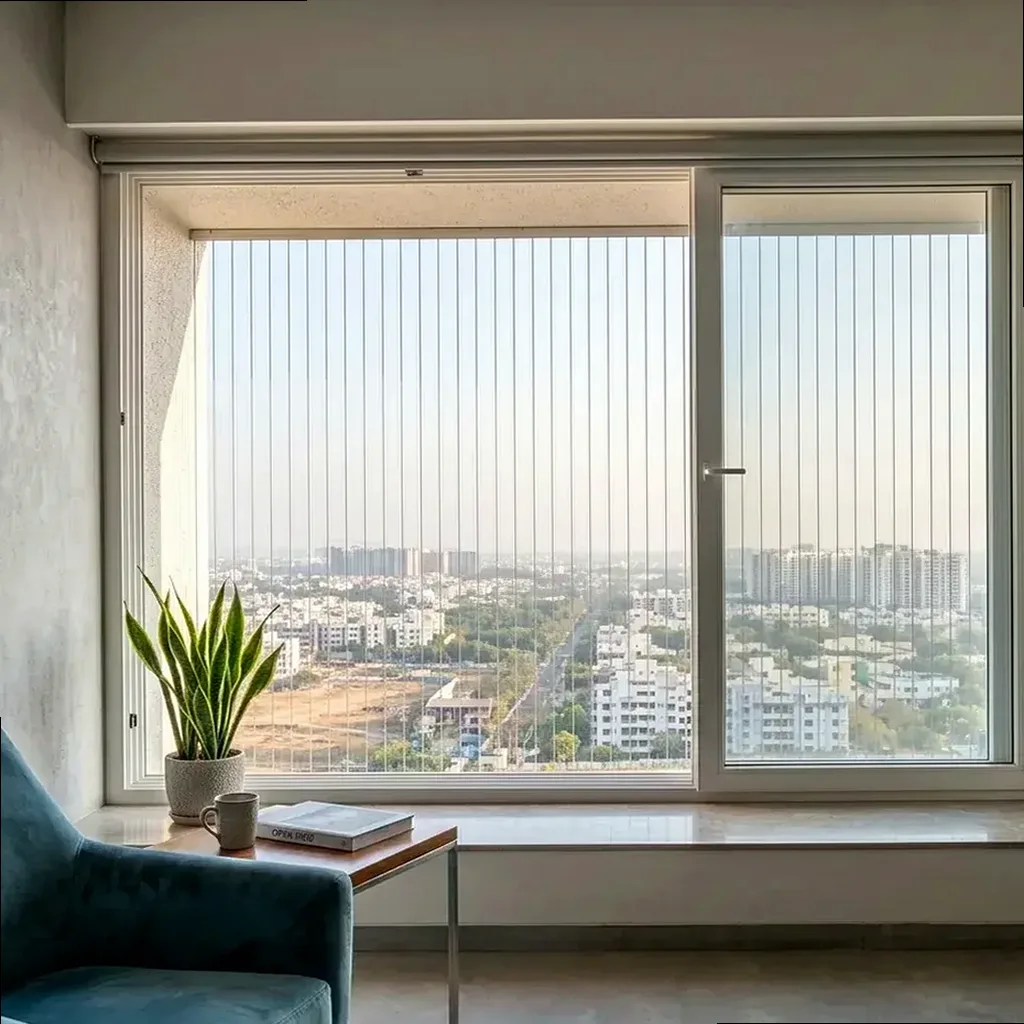 Window Safety Nets site context for BBCL Villa Haven
