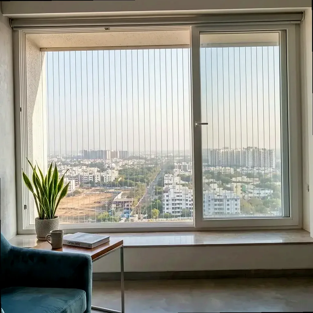 Window Safety Nets site context for Hiranandani Parks Oragadam