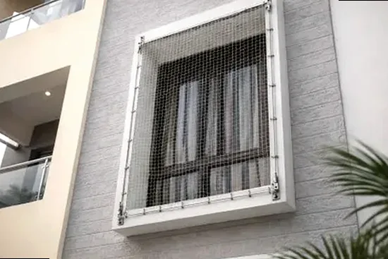 Window Safety Nets detail for Hiranandani Parks Oragadam
