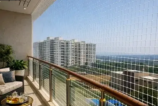 Anti Bird Nets detail for House of Hiranandani Egattur