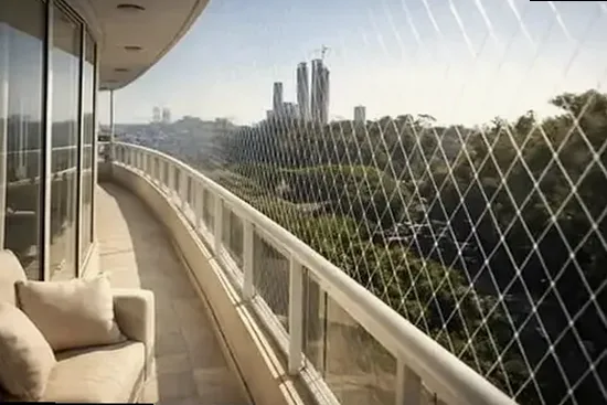 Balcony Safety Nets site context for Olympia Opaline
