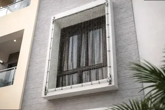 Window Safety Nets detail for Olympia Opaline