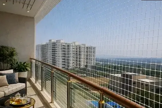 Anti Bird Nets detail for Prestige Bella Vista