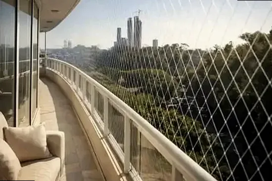 Balcony Safety Nets site context for Prestige Highline