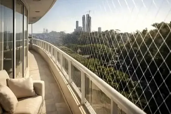 Balcony Safety Nets site context for Purva Windermere