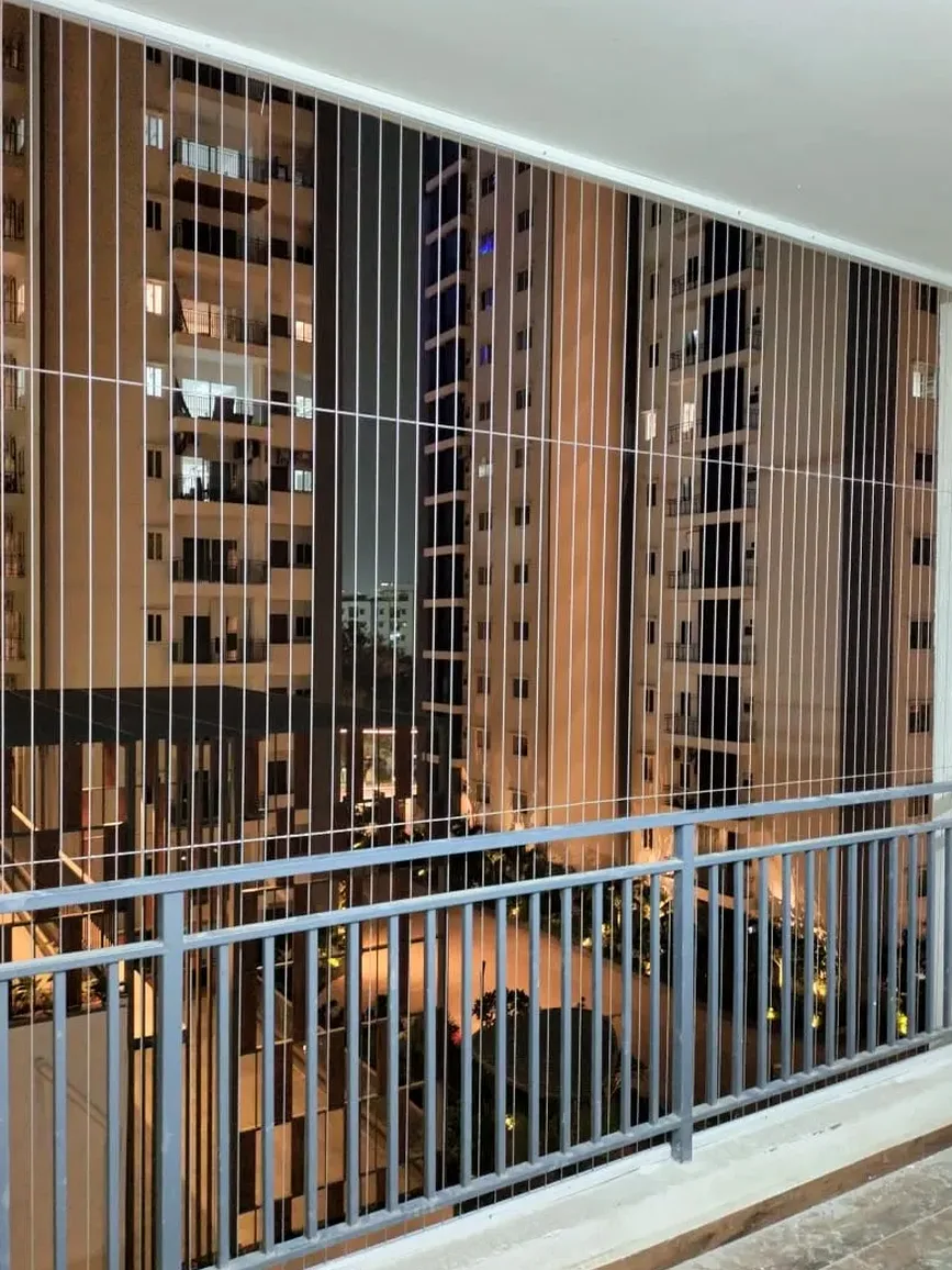 Pigeon Safety Nets site context for TVS Emerald Elements