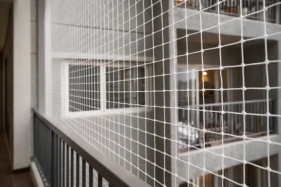 Balcony Safety Nets installation detail