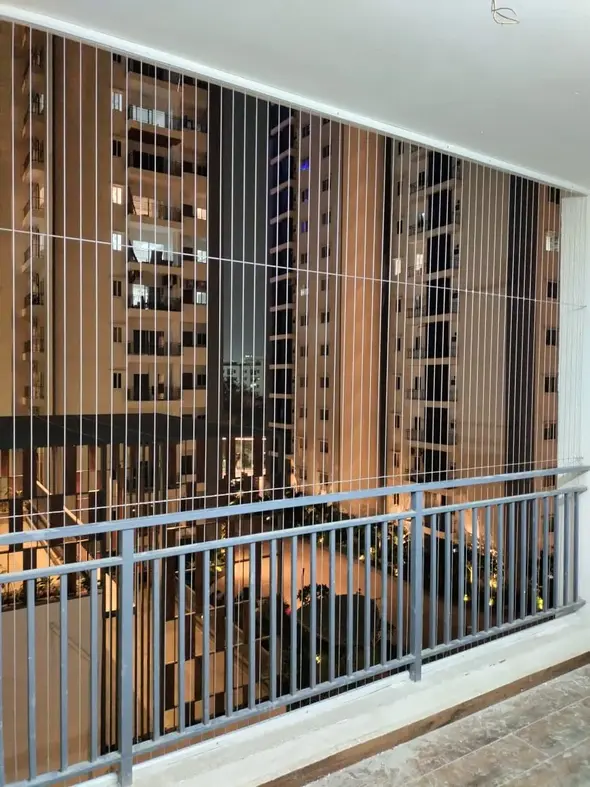 Pigeon Safety Nets installation detail